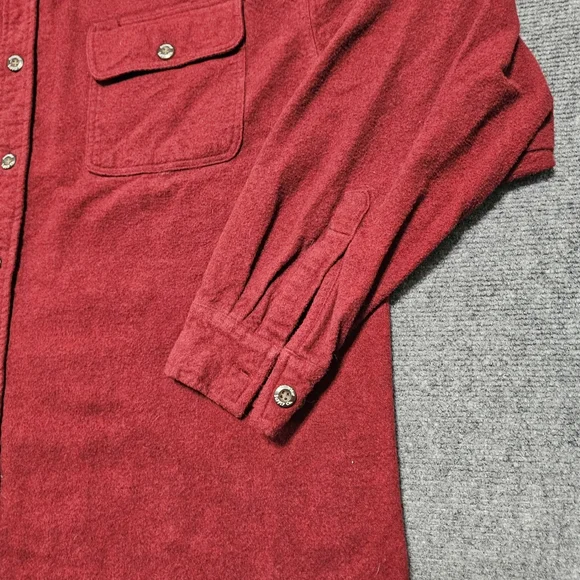 Vintage Stillwater Supply Co Chamois Flannel Button Up Shirt Mens 2XL Long Sleev - Picture 6 of 14